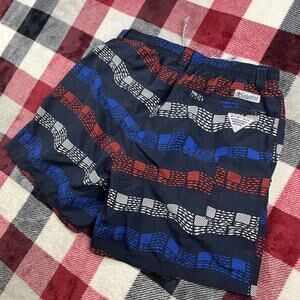 Columbia PFG Shorts Men S Super Backcast Swim Trunk Mesh Line Fish US Flag Print